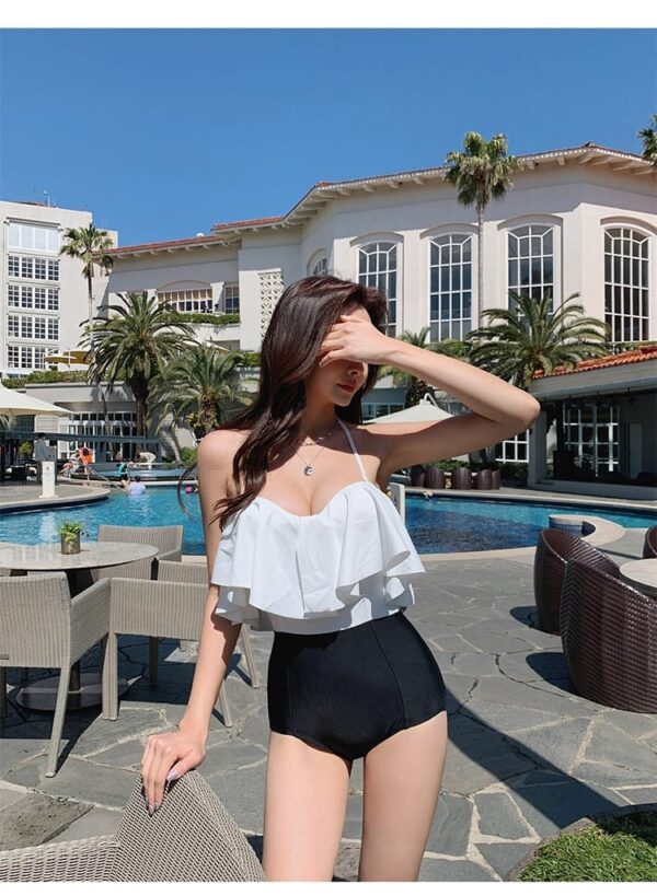 Mina_Swimsuit_吊带荷叶边连体泳衣_Mina_Closet