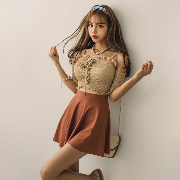 Mina_Swimsuit_韓版保守露膊分體泳衣_Mina_Closet